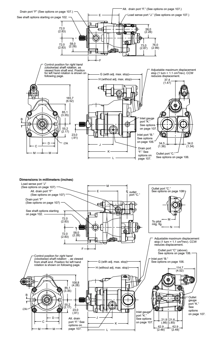 Eaton Vickers Factory Price Pvm Pvm141 Pvm050 Pvm074 Hydraulic Axial Piston Pump