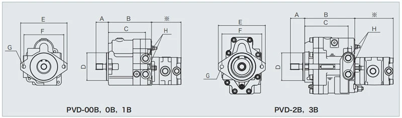NACHI PVD Series Variable Axial Piston Pump Piston Pump