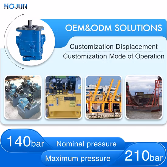 Pompa a pistone idraulica di ricambio Eaton Vickers Pve19 Pve21 Pve19al